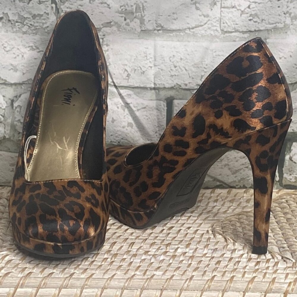 Fioni Leopard Heels
